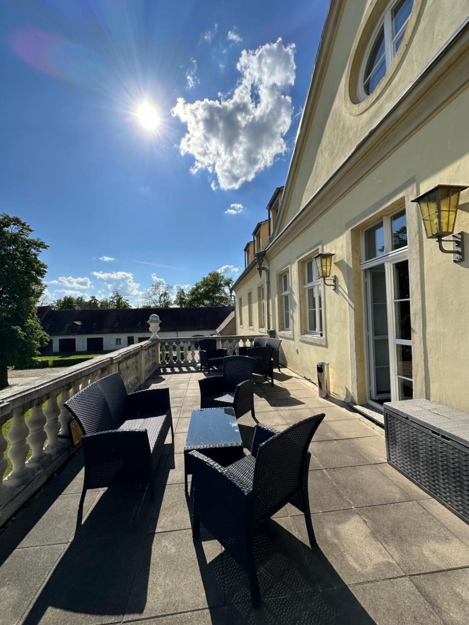 Hotel Garni Schloss Grochwitz Herzberg  Exterior photo